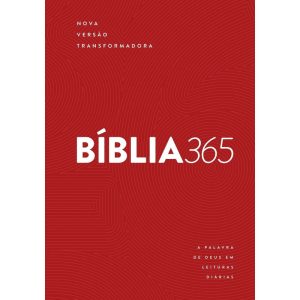 BÍBLIA 365 NVT VERMELHA: NOVA VERSÃO TRANSFORMADORA